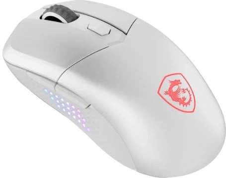 MSI VERSA 300 ELITE W, беспроводная, 26000dpi, белый