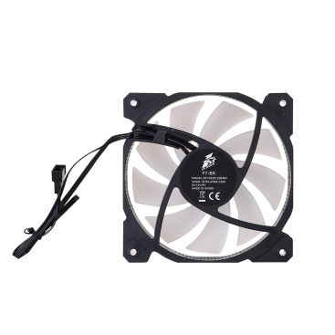 Вентилятор 1STPLAYER F7 Black / 120mm ARGB 3pin 5V PWM 4pin 12V 600-1800rpm 56.34cfm 36.99dBA / F7-BK / BULK