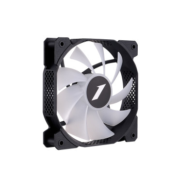 Вентилятор 1STPLAYER F7 Black / 120mm ARGB 3pin 5V PWM 4pin 12V 600-1800rpm 56.34cfm 36.99dBA / F7-BK / BULK