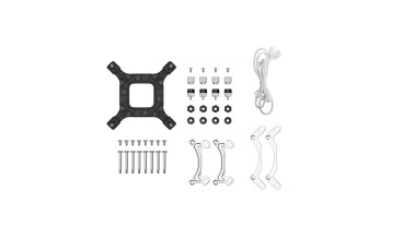 DEEPCOOL LE240 V2 PURE WHITE, LGA1851/1700/1200/115X/AM5/AM4, White