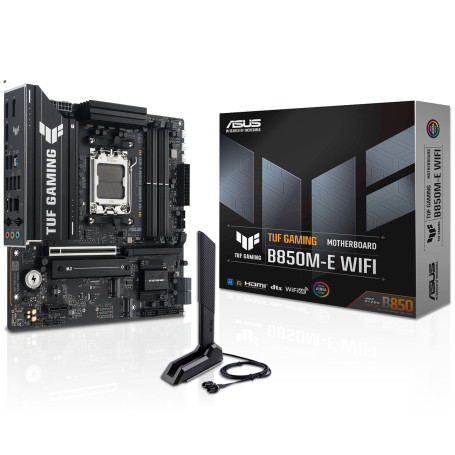 Asus TUF GAMING B850M-E WIFI socket AM5