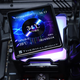 Thermalright Elite Vision 360 ARGB, LGA1700/1200/115X/AM5/AM4, Black