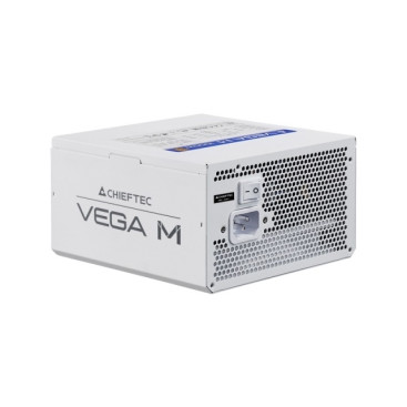 Chieftec Vega M White, PPG-850-CW, ATX 3.1, 850W, 80 PLUS Gold, PCIe 5.1, White, PPG-850-CW