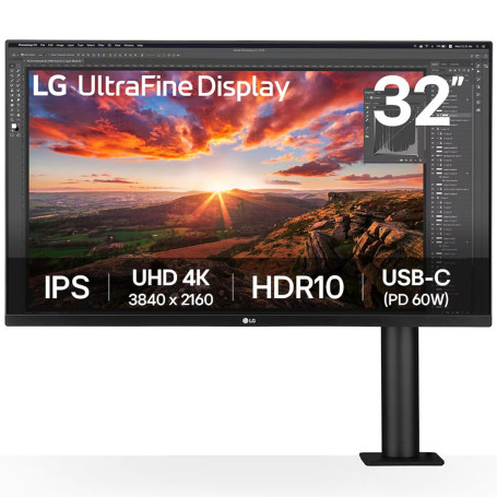 31.5" LG 4K UltraFine 32UN880K-B, черный