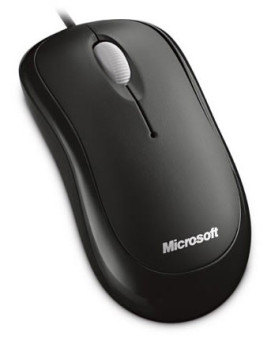 Microsoft Basic For Bsnss, проводная, 1000dpi, черный