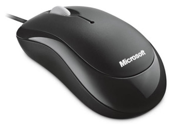 Microsoft Basic For Bsnss, проводная, 1000dpi, черный
