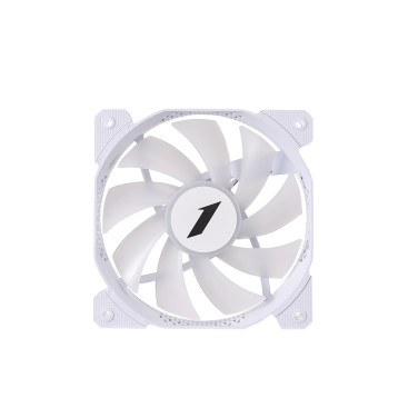 Вентилятор 1STPLAYER F7 White / 120mm ARGB 3pin 5V PWM 4pin 12V 600-1800rpm 56.34cfm 36.99dBA / F7-WH / BULK
