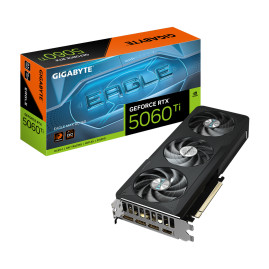 Gigabyte NVIDIA GeForce RTX 5060 Ti EAGLE MAX OC 16GB GDDR7 128bit 3xDP HDMI 3FAN (GV-N506TEAGLEMAX OC-16GD)