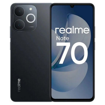 realme Note 70 6/128 ГБ черный