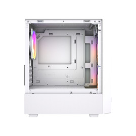 Powercase Mistral SM02 ARGB, mATX, 3x120mm ARGB, White, CMMSM02W-A3