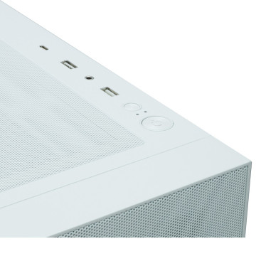 XASTRA A510M 4ARGB-UC, mATX, 4x120mm ARGB, White, A510M-4FC12A-UC-WH