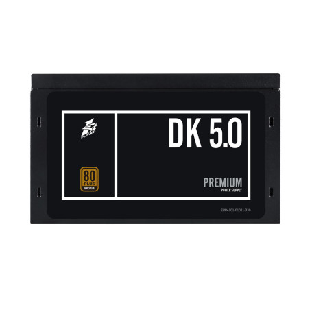 1STPLAYER DK PREMIUM 500W, ATX 2.4, 80 PLUS Bronze, Black, PS-500AX