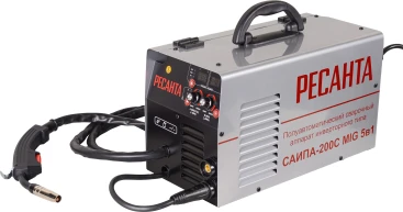 Сварочный аппарат Ресанта САИПА-200C инвертор MIG-MAG/ММА DC