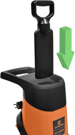 Садовый измельчитель Carver SH 2400E 2400Вт 4500об/мин