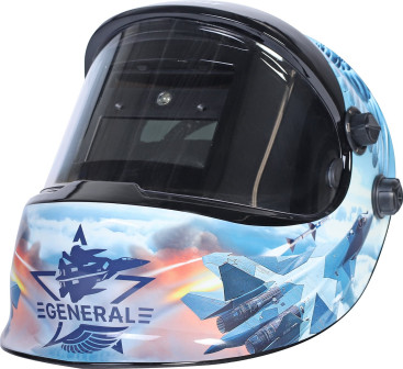 Маска сварщика Patriot WH 400E филь.:хамел. кл.:1/1/1/2 см.экр.92x42мм (880501956)