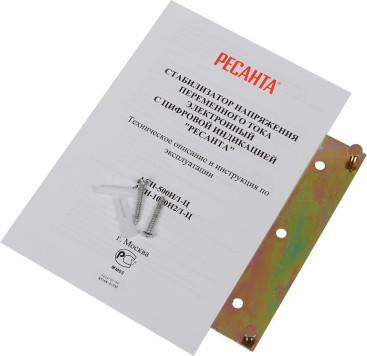 Стабилизатор напряжения Ресанта АСН-500 Н/1-Ц 1.5кВА однофазный серый (63/6/9)