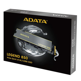 ADATA Legend 850 512GB M.2 2280 PCIe Gen4x4 5000/2700 ALEG-850-512GCS
