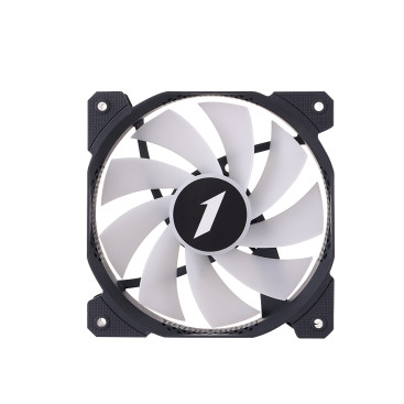 Вентилятор 1STPLAYER F7R Black / 120mm Reverse ARGB 3pin 5V PWM 4pin 12V 600-1800rpm 56.34cfm 36.99dBA / F7R-BK / BULK