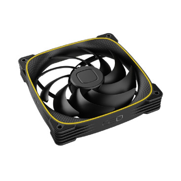 Вентилятор Geometric Future Squama 2503B-14 Single Pack / 140mm, PWM, 2400 RPM, 91.15 CFM, 34.0 dBA, 5V ARGB, Black / 1F2503B114000