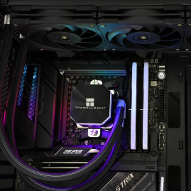 Thermalright Frozen Edge 360, LGA1700/1200/115X/AM5/AM4, Black