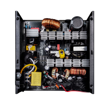 1STPLAYER DK PREMIUM 600W, ATX 2.4, 80 PLUS Bronze, Black, PS-600AX