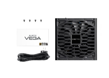 Chieftec Vega PPG-850-S, ATX 3.1, 850W, 80 PLUS Gold, PCIe 5.1, Black, PPG-850-S