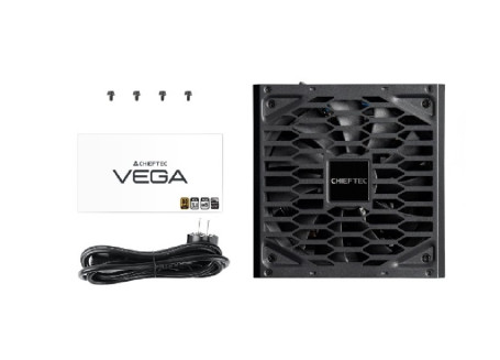 Chieftec Vega PPG-850-S, ATX 3.1, 850W, 80 PLUS Gold, PCIe 5.1, Black, PPG-850-S