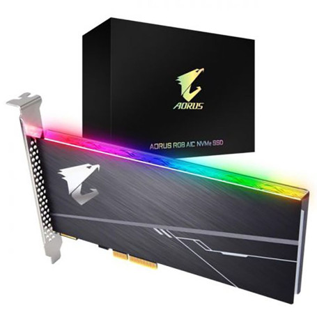 Gigabyte AORUS RGB 512GB AIC PCIe Gen3x4 3480/2100 GP-ASACNE2512GTTDR