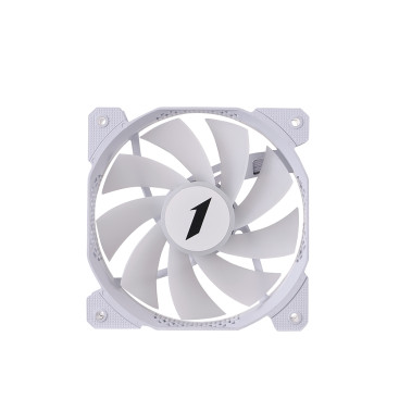 Вентилятор 1STPLAYER F7R White / 120mm Reverse ARGB 3pin 5V PWM 4pin 12V 600-1800rpm 56.34cfm 36.99dBA / F7R-WH / BULK