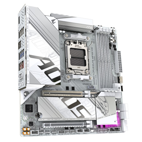 Gigabyte B850M AORUS ELITE WIFI6E ICE socket AM5