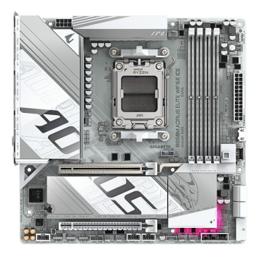 Gigabyte B850M AORUS ELITE WIFI6E ICE socket AM5
