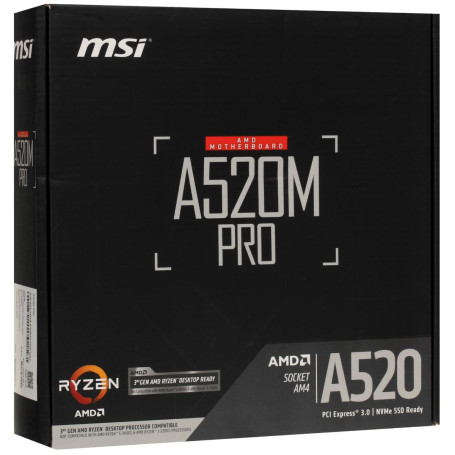 MSI A520M PRO socket AM4