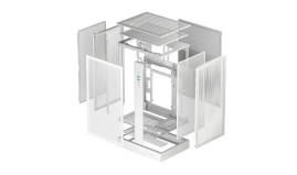 Deepcool CH270 DIGITAL WH, mATX, White
