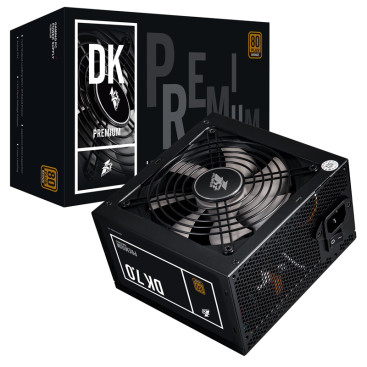 1STPLAYER DK PREMIUM 700W, ATX 2.4, 80 PLUS Bronze, Black, PS-700AX