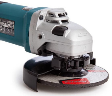 Углошлифовальная машина Makita 9565CR 1400Вт 12000об/мин рез.шпин.:M14 d=125мм