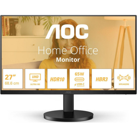 27" AOC 4K U27B3CF, черный
