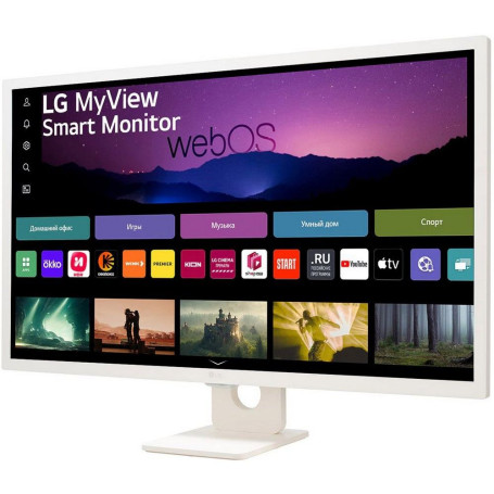 31.5" LG FHD 32SR50F-W, белый