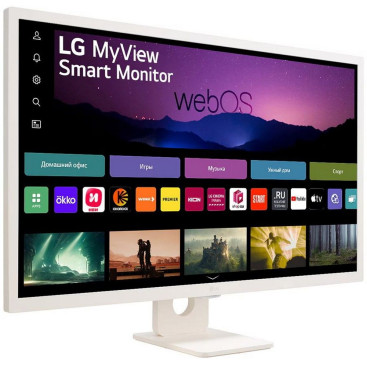 31.5" LG FHD 32SR50F-W, белый