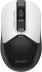 A4Tech Fstyler FG12S Panda, беспроводная, 1200dpi, белый/черный