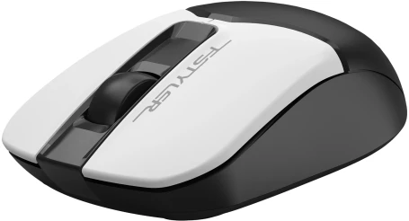 A4Tech Fstyler FG12S Panda, беспроводная, 1200dpi, белый/черный