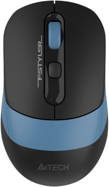 A4Tech Fstyler FB10CS, беспроводная, 2000dpi, черный/синий