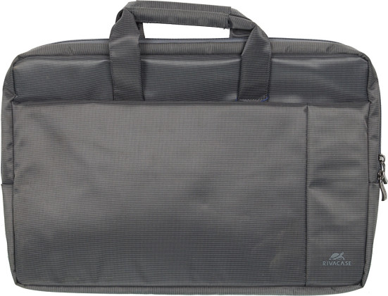 Сумка для ноутбука 17" Riva 8251 серый полиэстер (8251 GREY)