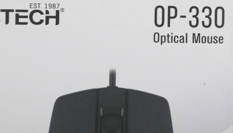 A4Tech OP-330, проводная, 1200dpi, черный
