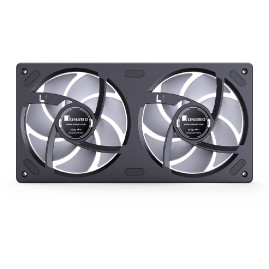 Вентилятор JONSBO ZB-240B (2 in 1) 242х123х28мм (20шт/кор, PWM, ARGB LED, 700-2400об/мин, черный) Retail