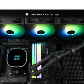 Thermalright Frozen Horizon 360 ARGB Black V2, LGA1700/1200/115X/AM5/AM4, Black