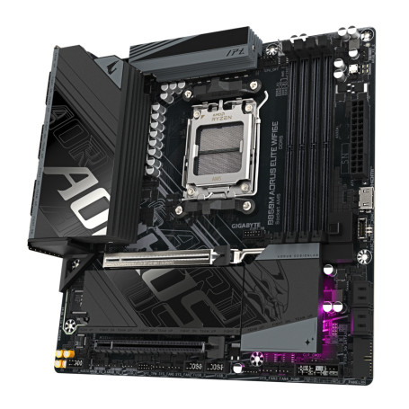 Gigabyte B850M AORUS ELITE WIFI6E socket AM5