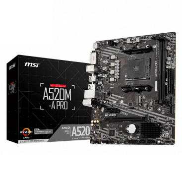 MSI A520M-A PRO socket AM4