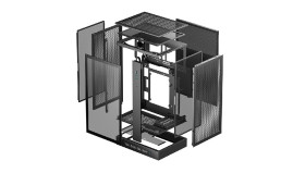 Deepcool CH270 DIGITAL, mATX, Black