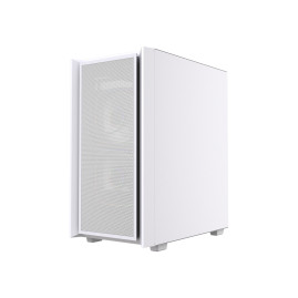 Powercase Mistral SM03 ARGB, mATX, 3x120mm ARGB, White, CMMSM03W-A3