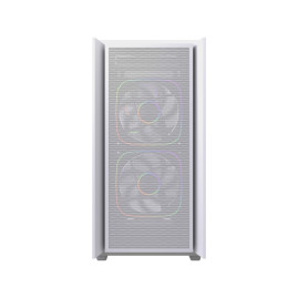 Powercase Mistral SM03 ARGB, mATX, 3x120mm ARGB, White, CMMSM03W-A3